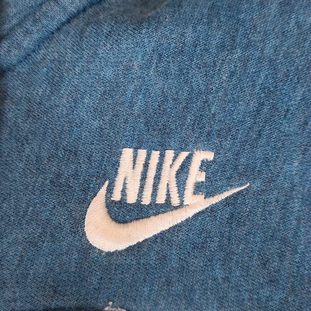 Nike Youth Sportswear Blue Zip Hoodie - Picture 2 of 4